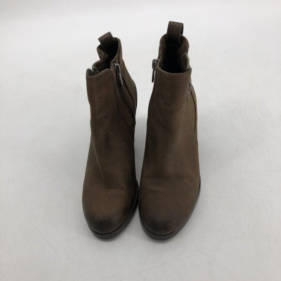Vince Camuto brown Hayes Chunky leather ankle bootie 5.5 - Picture 10 of 15